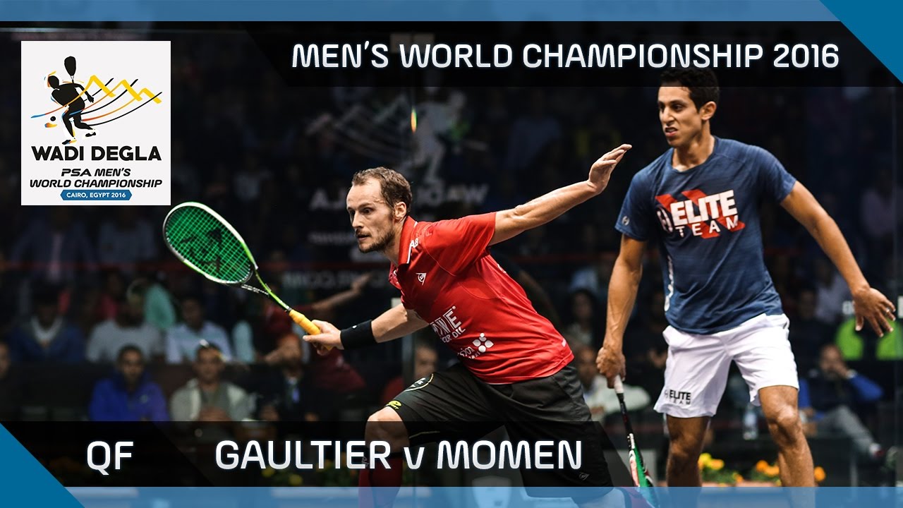 Squash: Gaultier v Momen - Men's World Championship 2016 QF Highlights