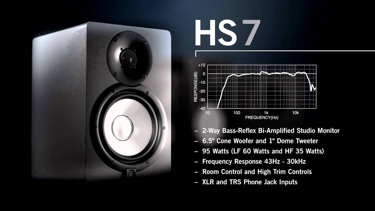 Yamaha Powered Studio Monitor Speaker HS Series
