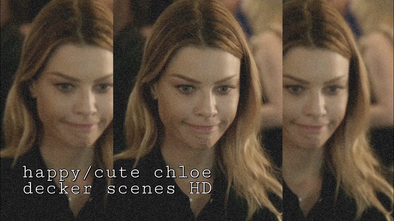 ➤ happy/cute chloe decker #1 logoless | lucifer
