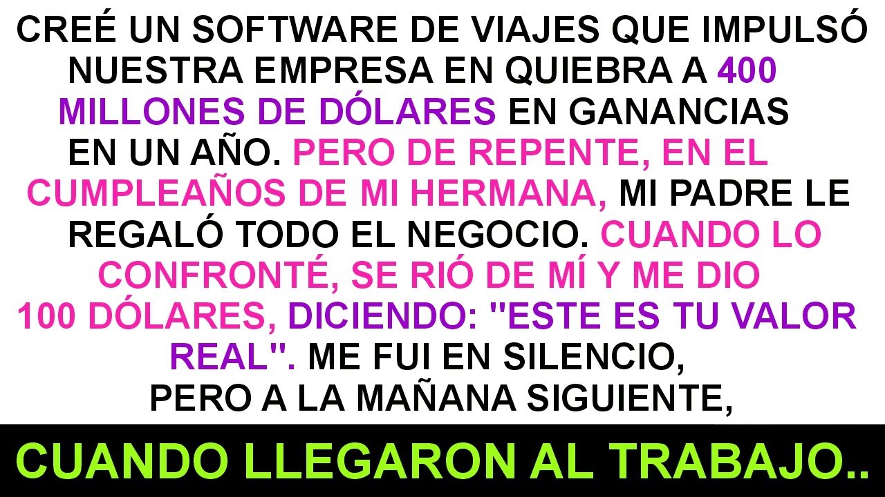 Creé Un Software De Viajes Que Impulsó Nuestra Empresa En Quiebra A $400 Millones En Ganancias, Pero