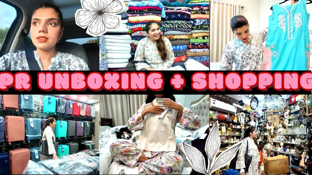 FINALLY FOUND NEW SUITCASE IN BUDGET!!! AND PR UNBOXING - Vlog