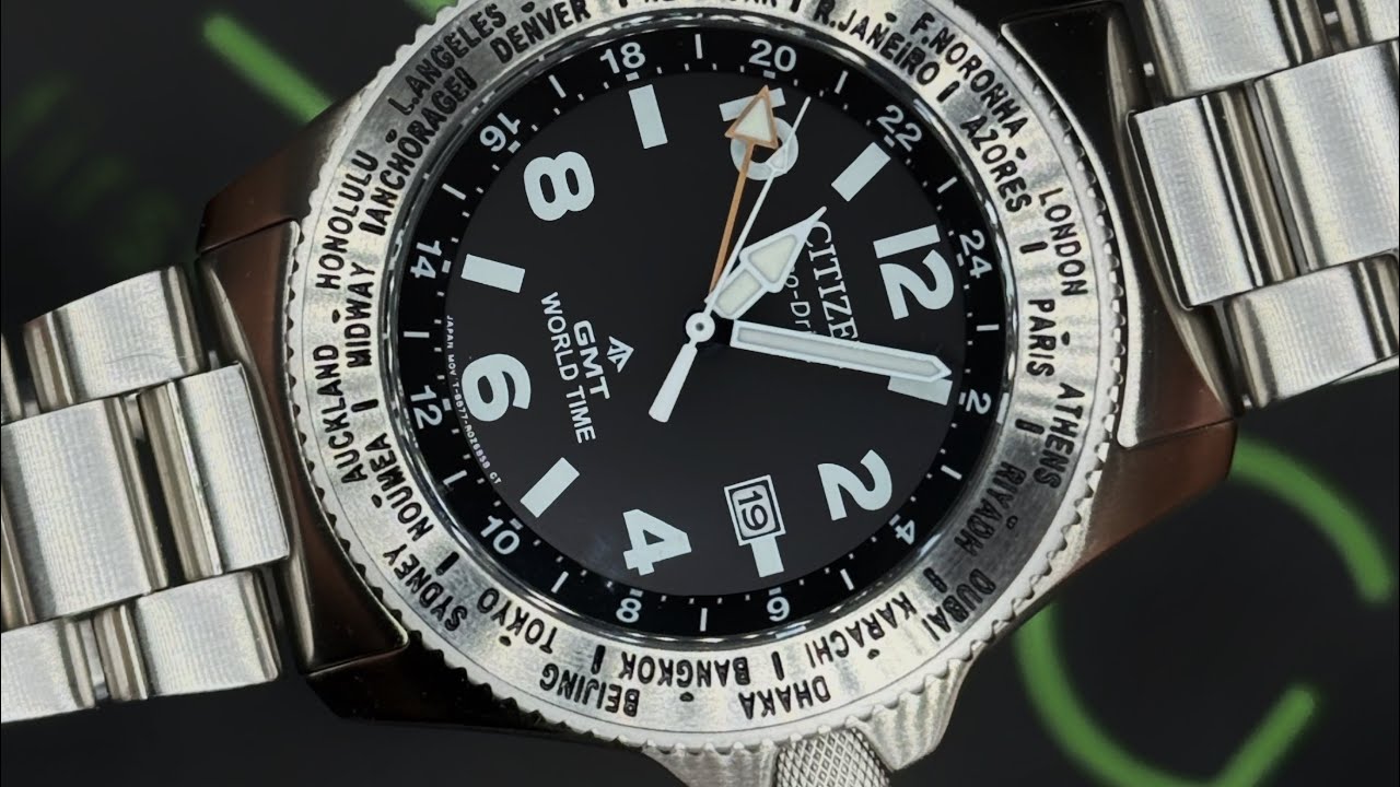 CITIZEN BJ7100-82E PROMASTER FIELD GMT ECO-DRIVE: un orologio perfetto e per tutte le tasche!