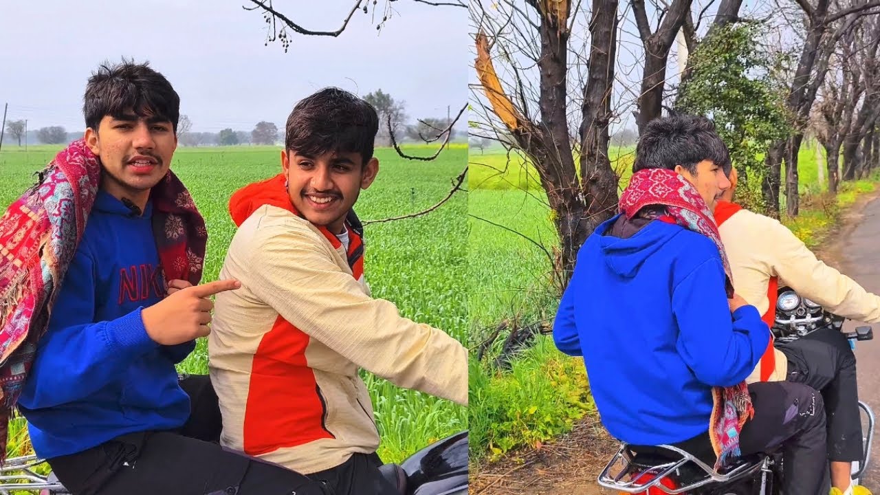 SURPRISE NEW SPLENDOR 🍎🔥 | Charkhi Dadri Village Vlog | Amazing Weather & Desi Life