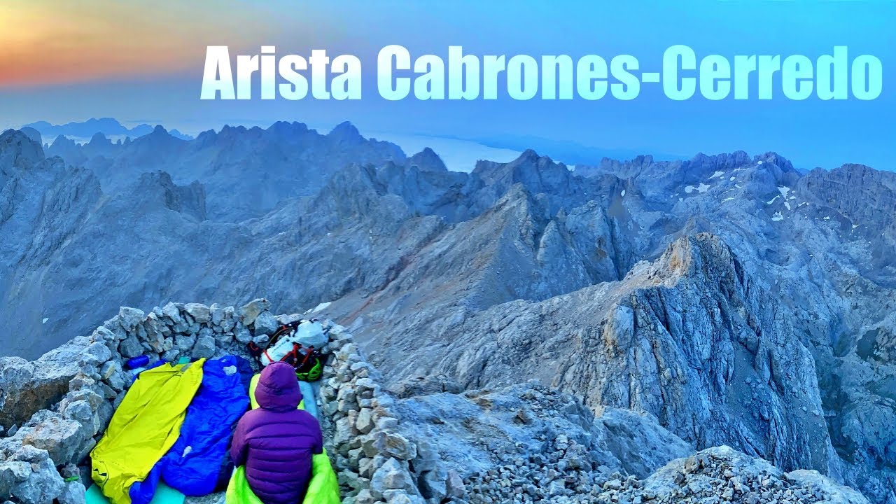 Arista integral del Pico Cabrones a la Torre Cerredo 🏔🏔 Vértigo en Picos de Europa