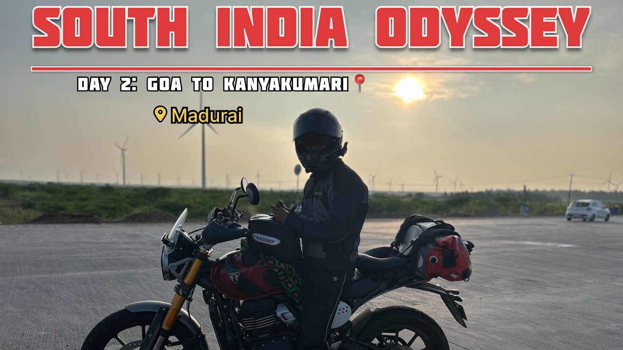 Kerala to Madurai:Day 2 -A Journey through South India’s Heart / Goa to Kanyakumari #scrambler400x