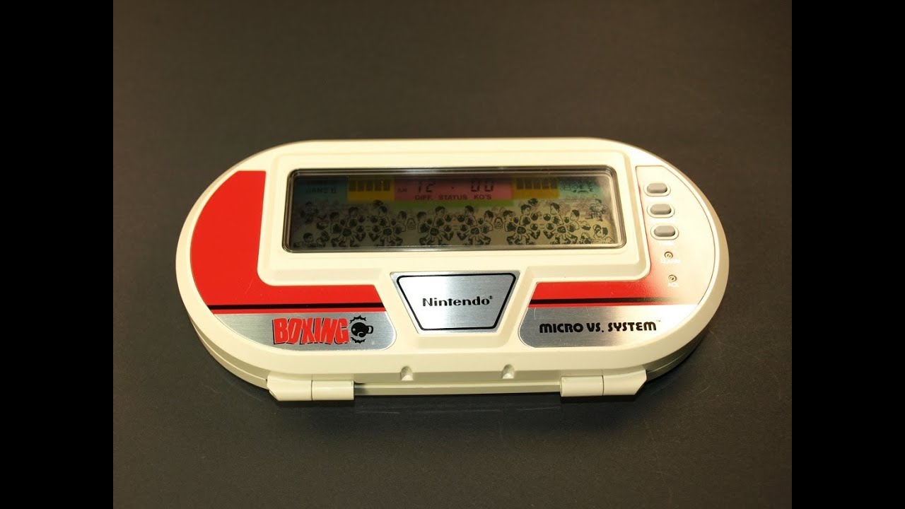 Nintendo Game & Watch Micro vs. System Boxing