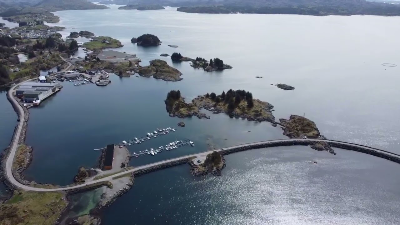 DJI mini 2 in Norway (nice Roads by the north sea, toska/Rad&oslash;y)