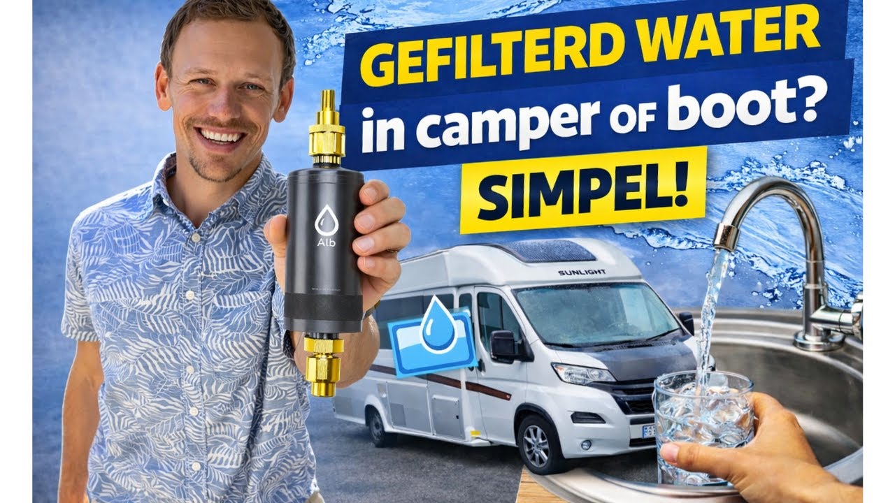 Altijd gefilterd drinkwater in je camper of boot 🚐💧 | Zo simpel is het!