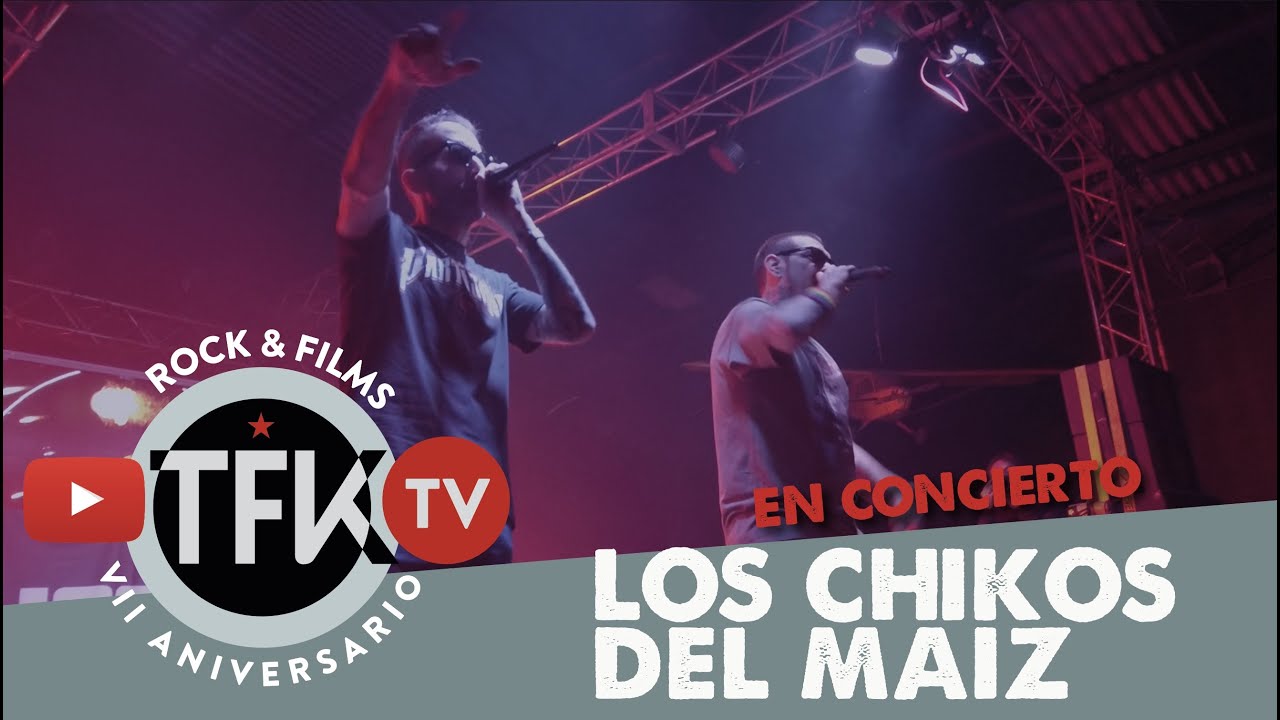 Los Chikos del Maíz en concierto CDMX