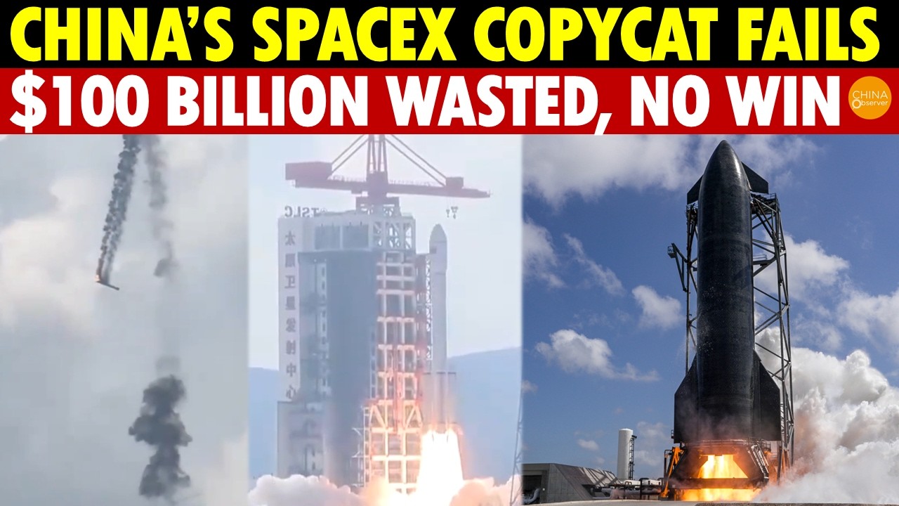 China&rsquo;s SpaceX and Starlink Copycat Fails! $100 Billion Spent, Still Can't Beat U.S. Private Company