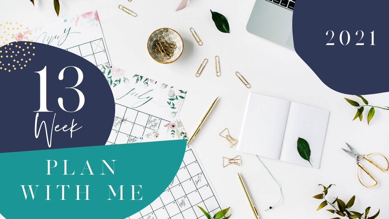 Week 13 Plan With Me // 2021 // Amplify Planner