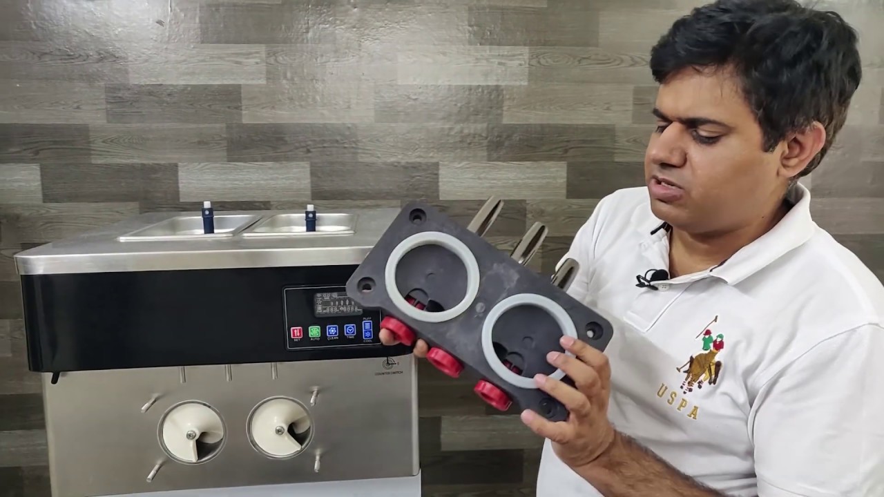 Softy ice cream machine: installation