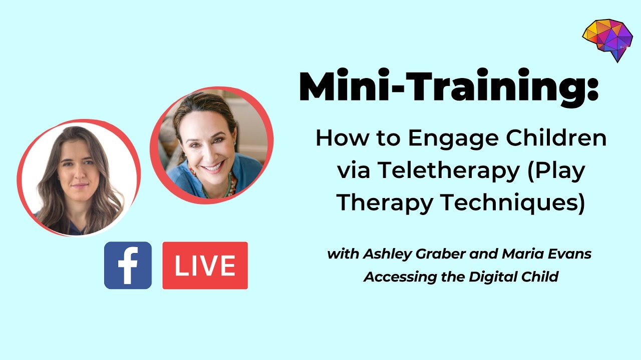 How to Engage Children via Teletherapy (Play Therapy Techniques)