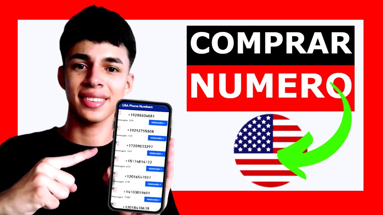 Como COMPRAR un NUMERO de CELULAR De ESTADOS UNIDOS 😱