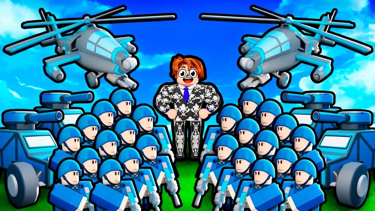 O INIMIGO NOS HUMILHOU SEM SABER QUE EU ESTAVA CONVOCANDO O EXÉRCITO MAIS FORTE DO MUNDO - ROBLOX