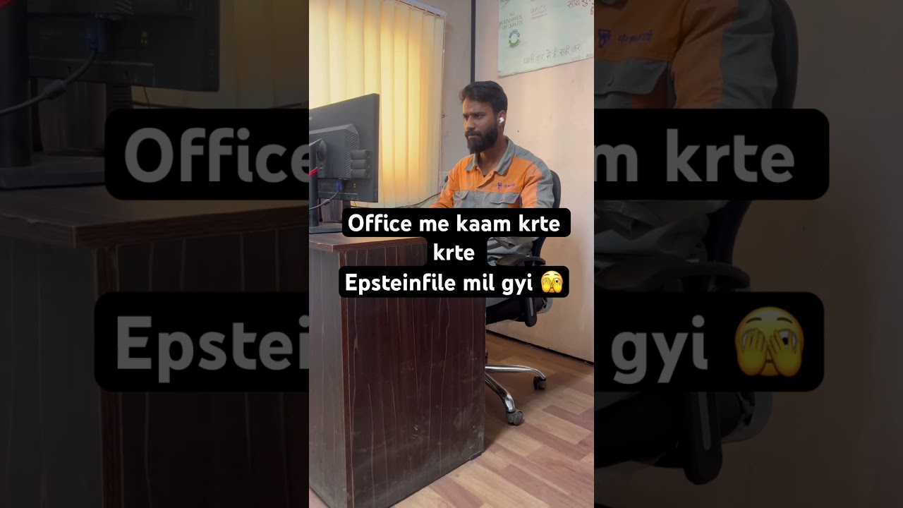 Office work too let #india #nothingimposibleinthisworld #minivlog #epsteinfiles #eps95update