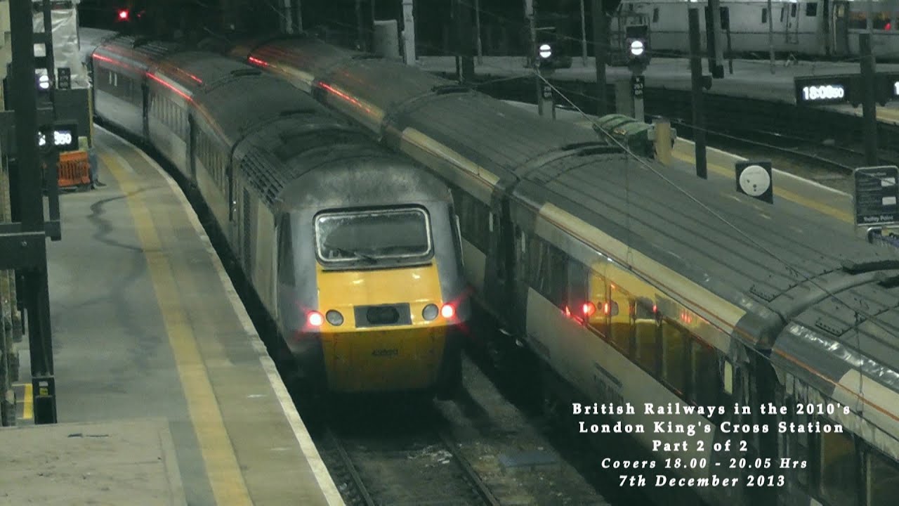 BR in the 2010s London King's Cross Station + 2 Special Workings on 7th December 2013 (Part 2 of 2)