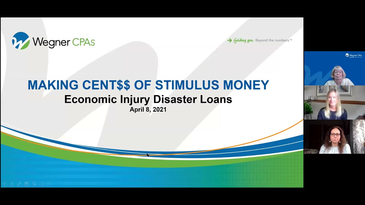 Making Cent$$ of Stimulus Money | Economic Injury Disaster Loans
