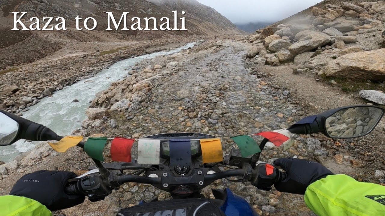 Solo Spiti Valley Trip | Day 6 | Kaza to Manali on Apache 160 4V | Toughest day of my ride.