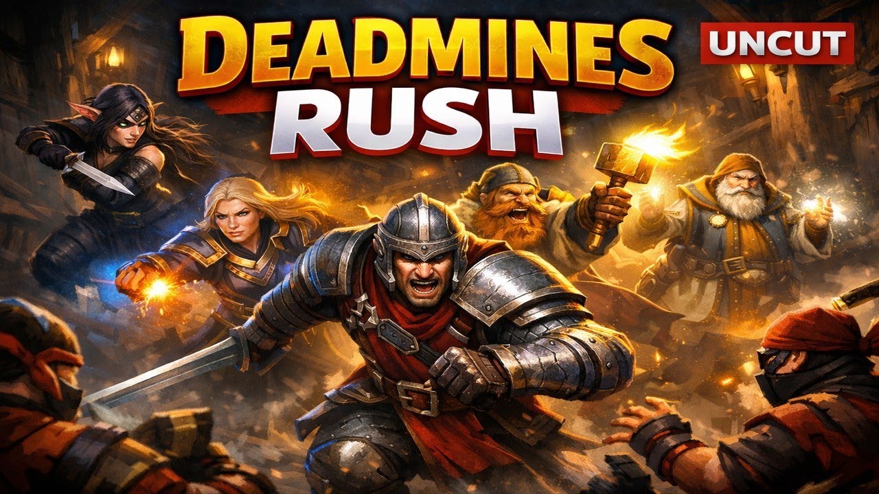 5 Gildenmates, ein Ziel: Todesminen im Vollrush | WoW Classic Hardcore [UNCUT]
