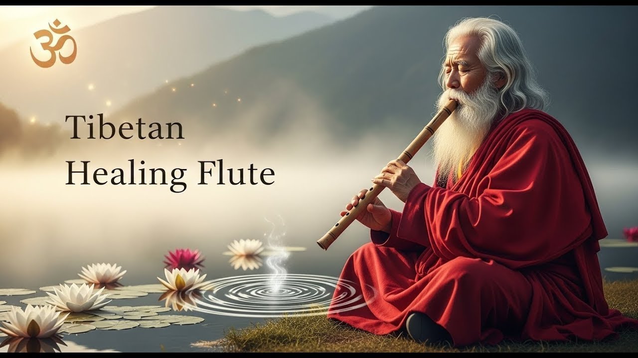 If This Video Appears, All Pain Will Be Removed - Tibetan Healing FLUTE - Attract Positive Energy