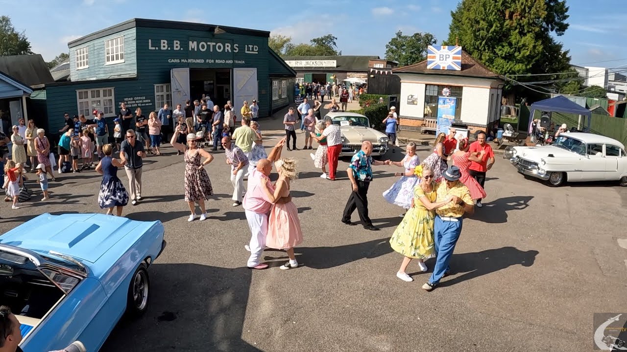 Brooklands American 2023. The Surrey Jive Squadron!