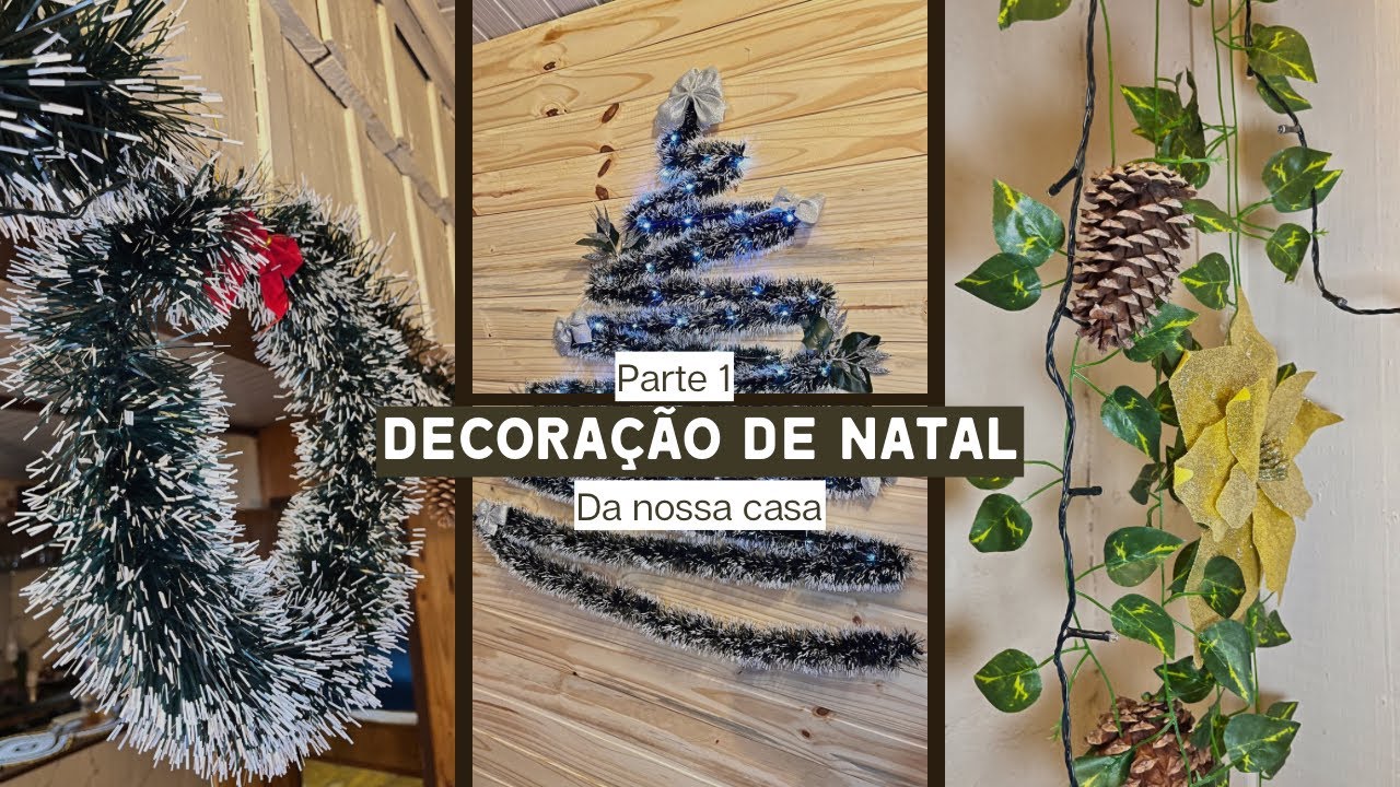DIY Decoração de Natal em Casa: Ideias Baratas e Criativas | Pt.1