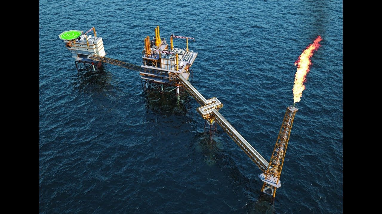 HVAC Animation for Offshore Platform Living Quarter | Offshore Animation