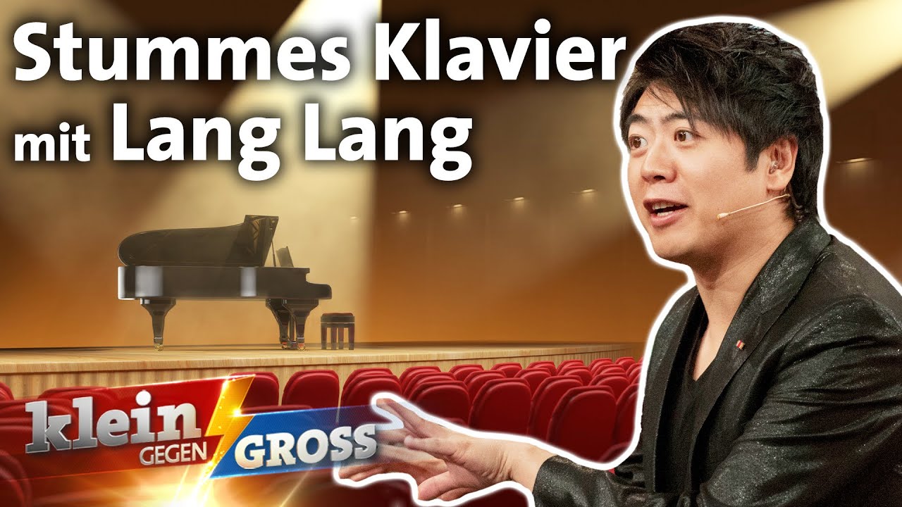 Klavierstücke nur an den Tastenbewegungen erkennen? Tom vs. Lang Lang | Klein gegen Groß