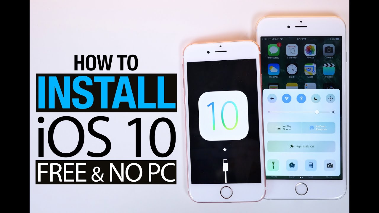 How To Install iOS 10 Beta FREE No Computer - iPhone, iPad & iPod Touch