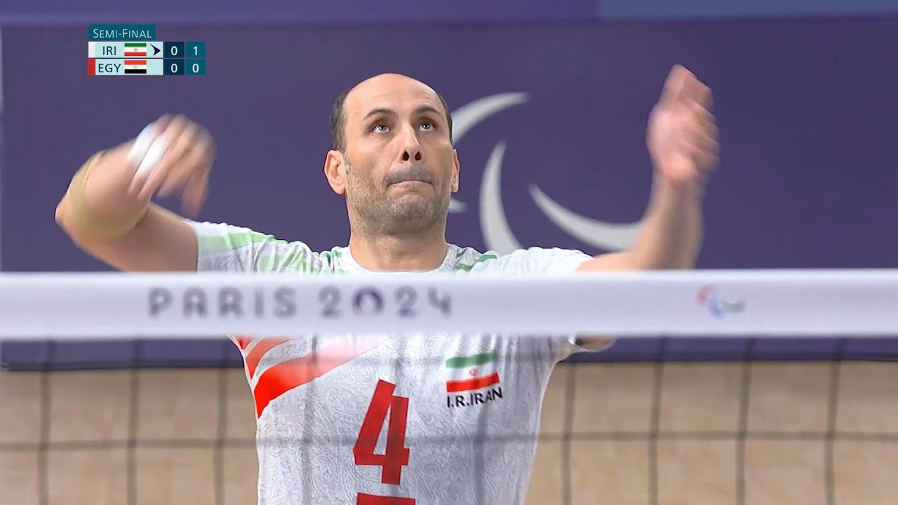 DAVOUS ALIPOURIAN - IRAN SETTER - PARIS 2024 SEMIFINAL