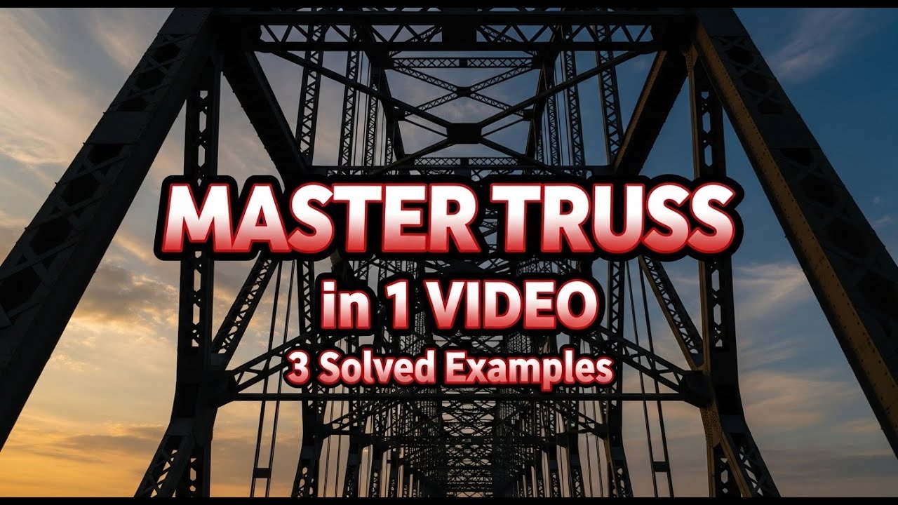 Truss Explained | Introduction and Solved Examples | Engineering Mechanics | Academic Engineering