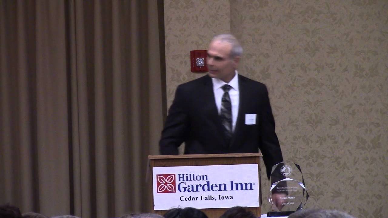 Mike Mann - 2015 Glen Brand Wrestling Hall of Fame of Iowa induction speech