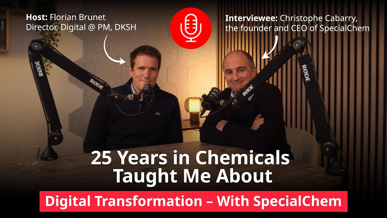 Podcast | What 25 Years in Chemicals Taught Me About Digital Transformation – with SpecialChem