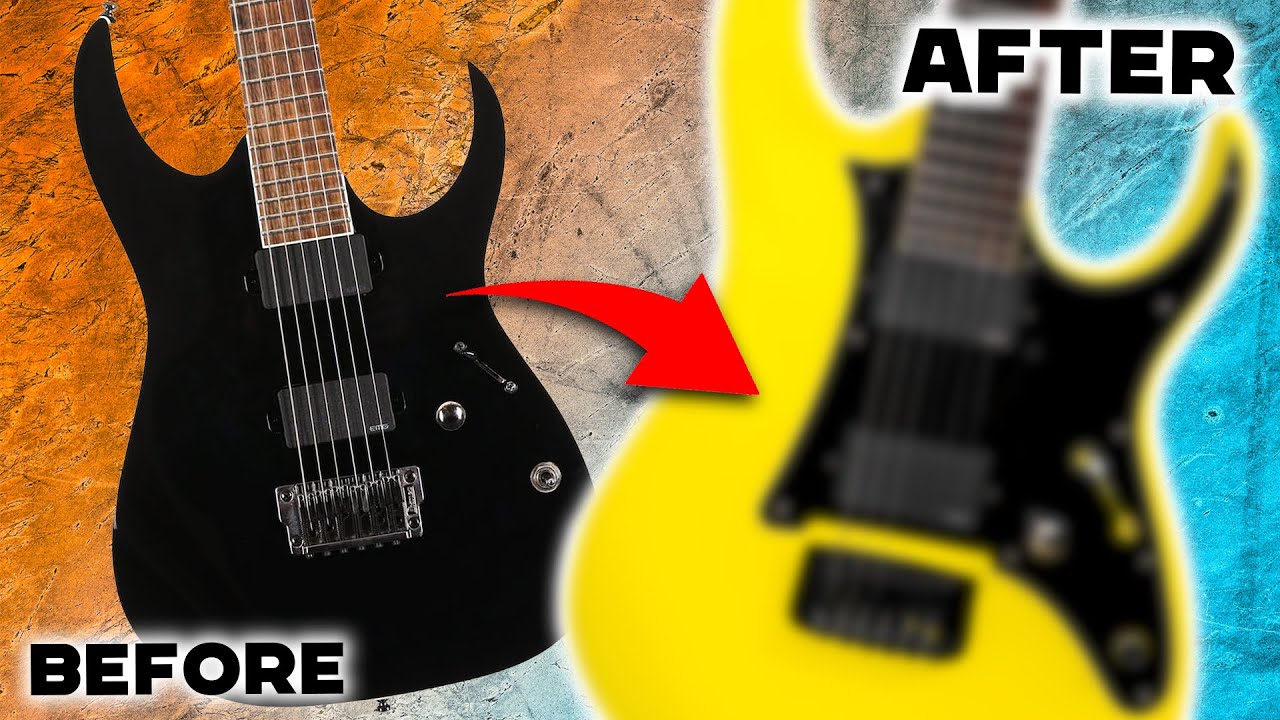 Я ПРЕОБРАЗОВАЛ свой самый скучный Ibanez! | Iron Label RGIR20FE Mod Project