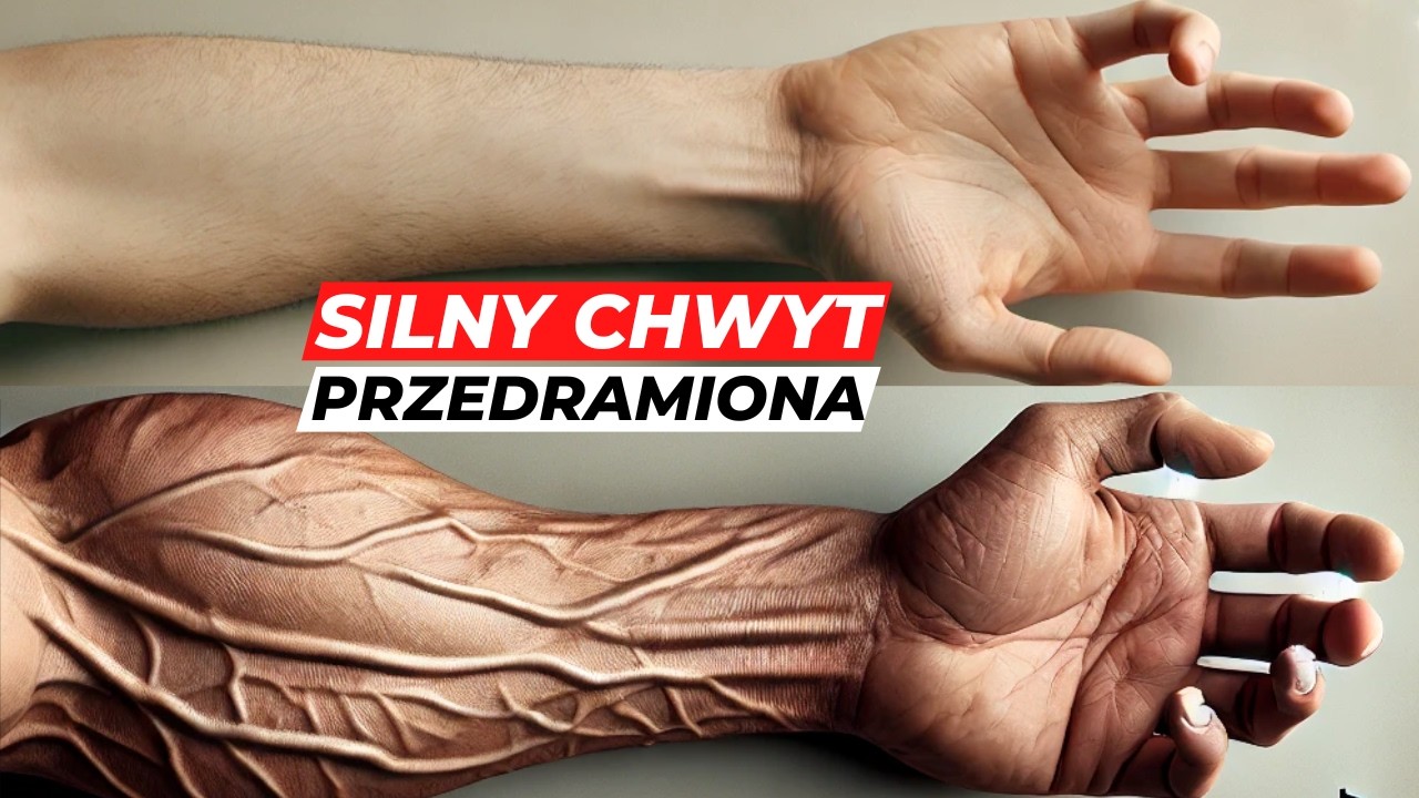 Proste ćwiczenia na SILNY CHWYT i POTĘŻNE PRZEDRAMIONA