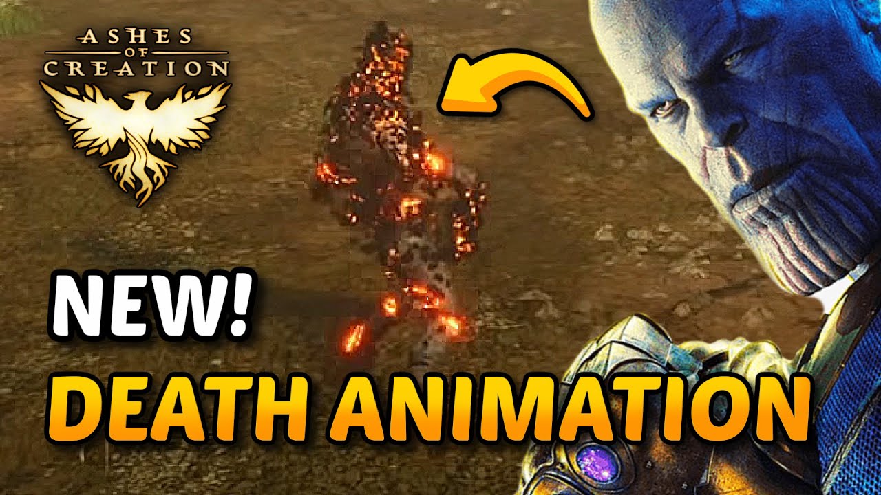 The BEST DEATH animation we have seen in an MMORPG! - Ashes of Creation