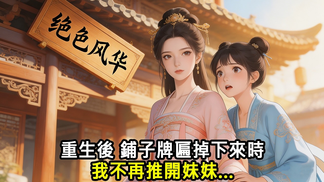 【重生爽文】重生後,當 鋪子牌匾掉下來時，我不再推開妹妹...#小說 #重生 #古言 #重生 #爽文 #重生逆襲 #重生小說 #重生文 #復仇 #逆襲小說 #完結 #有聲小說 #有聲書 #古風