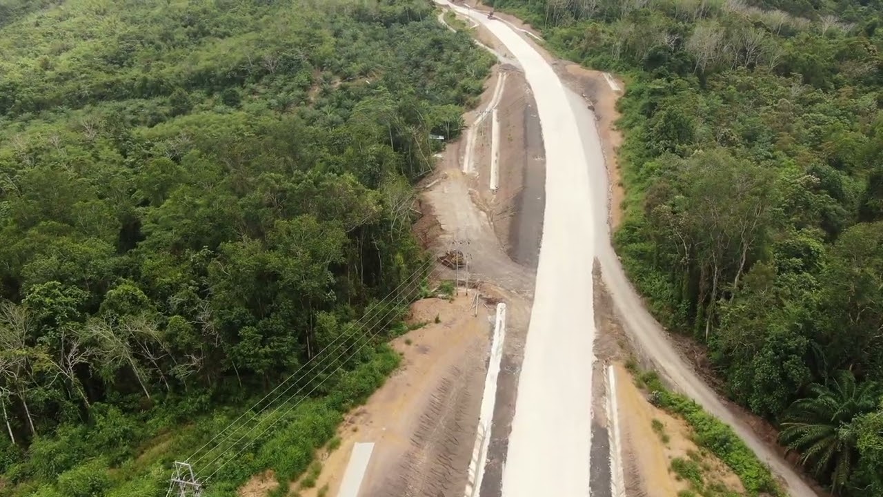 GUNTONG MENALANG DRONE (JANUALY 2026) MAIN ROAD