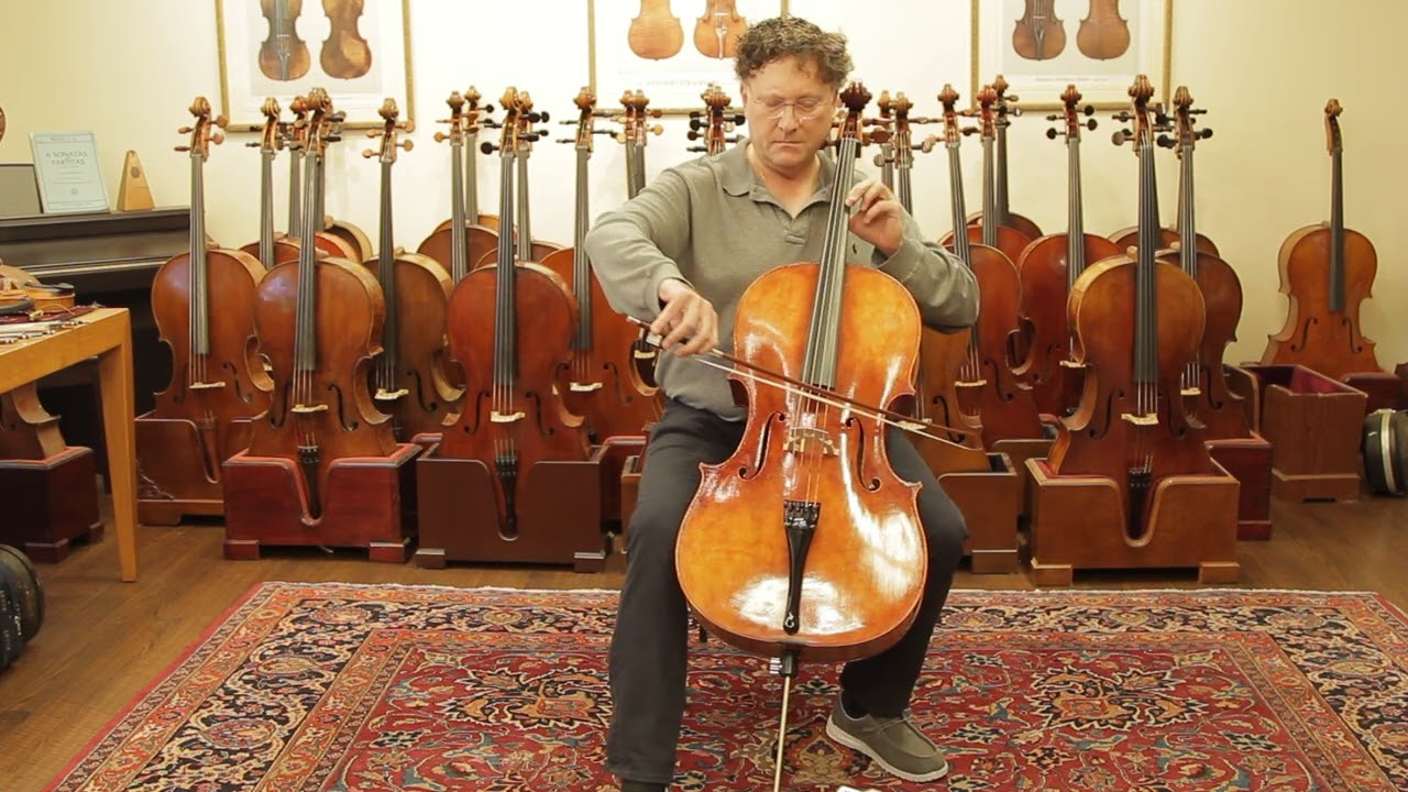 Hristo Todorov, Cremona 2020, Guadagnini model | Cello Demonstration by John Kaboff