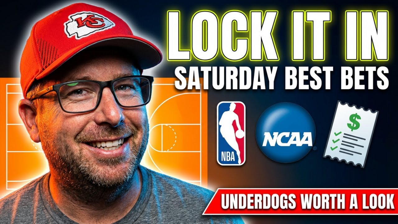 Saturday Best Bets 🔒 NBA + College Basketball Picks