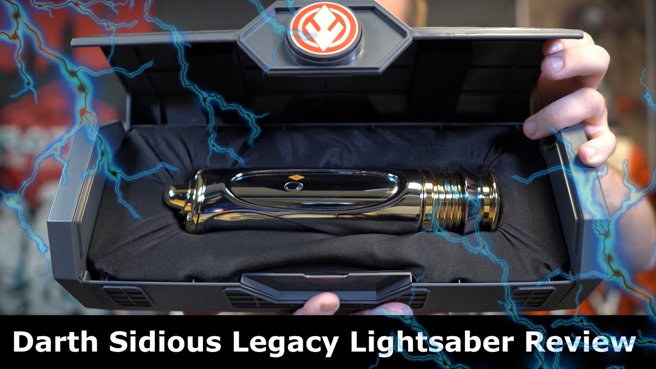 Star Wars Galaxy's Edge: Darth Sidious Legacy Lightsaber Review