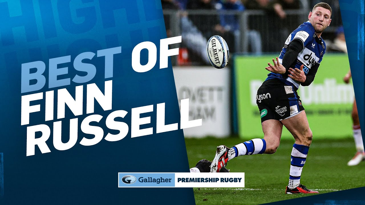 Best of Finn Russell So Far! | The Messi of Rugby! | Gallagher Premiership Rugby