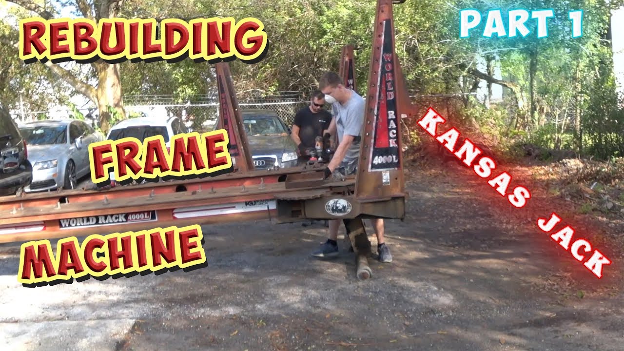 Rebuilding Old Frame Machine Kansas Jack Body puller (Part 1)