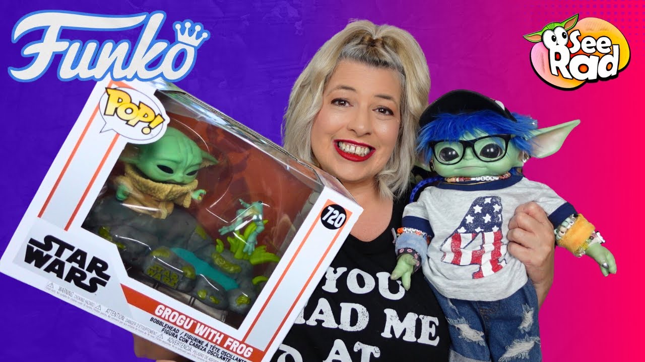 Funko Pop! Deluxe - Grogu With Frog Unboxed