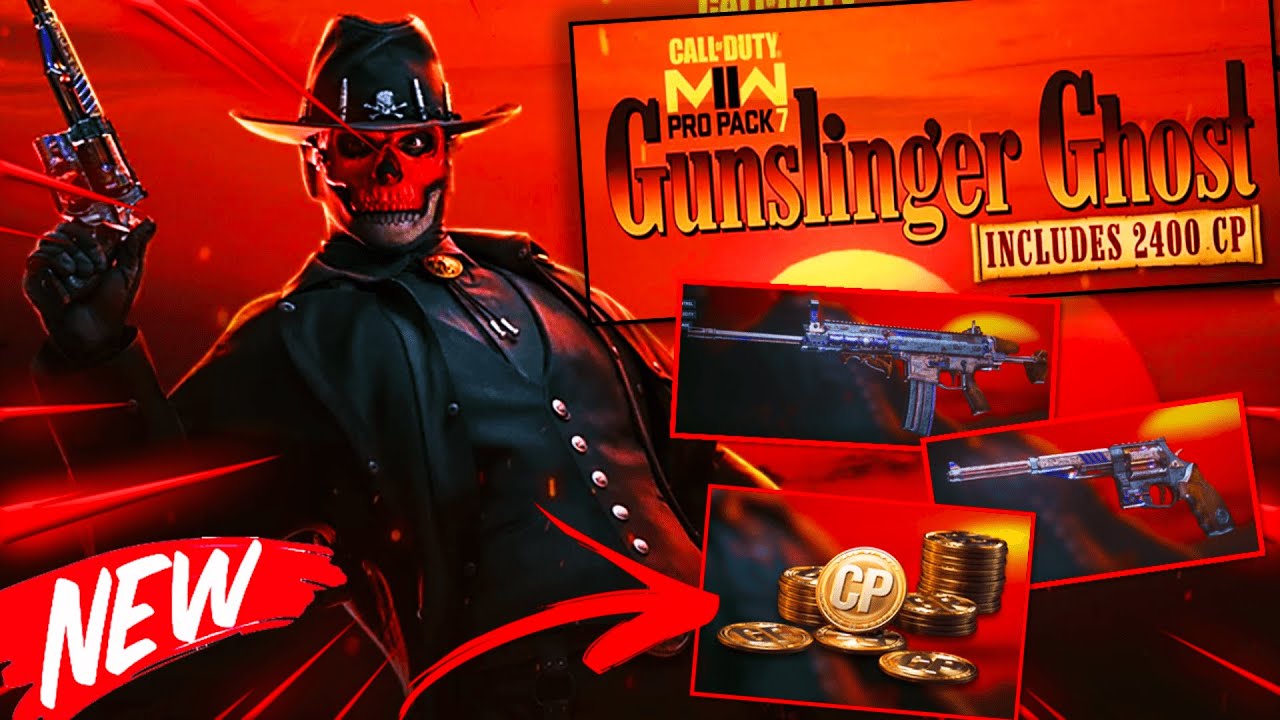 *NEW* Pro Pack 7 GUNSLINGER GHOST Bundle