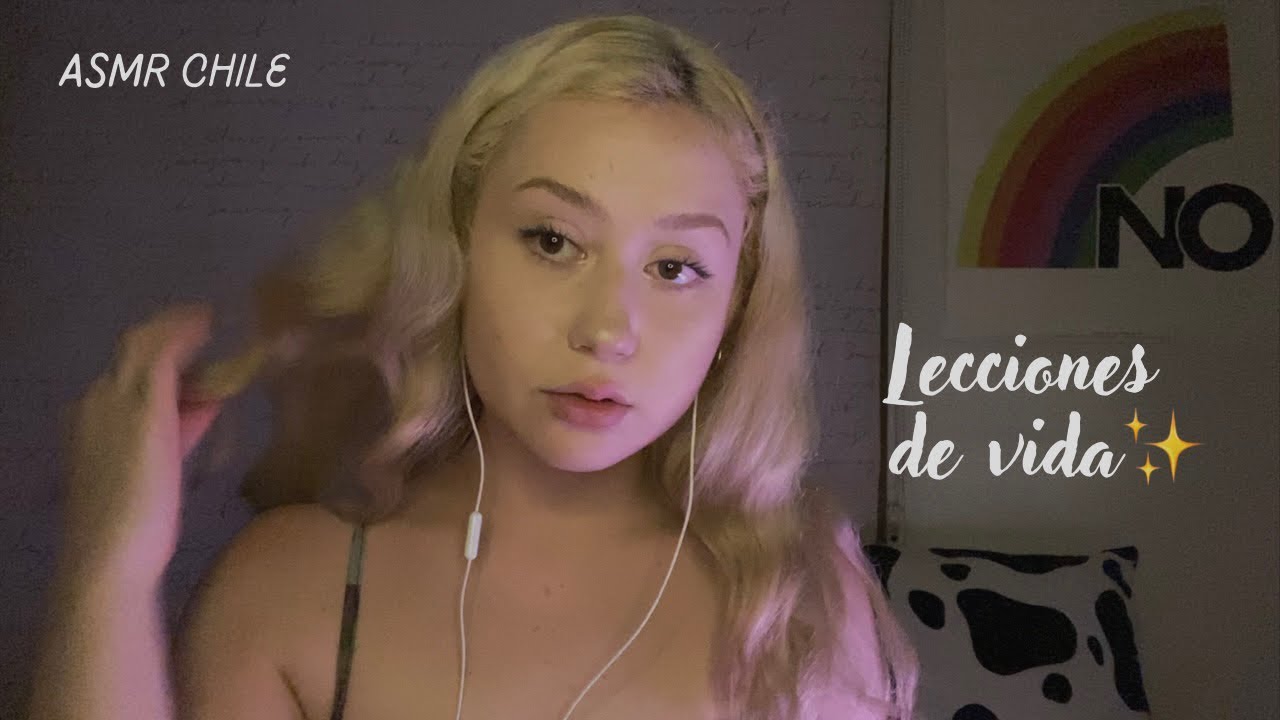 COSAS QUE HE APRENDIDO EN MIS 20's🌸 ASMR CHILE