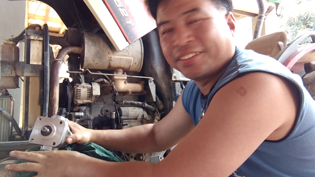 เปลี่ยนปั๊มไฮดรอลิกยันม่าEF352T 1/1