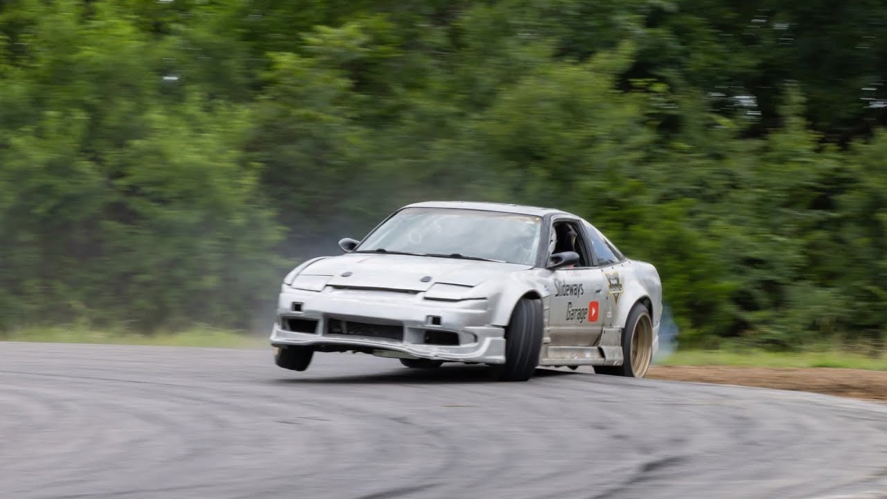 240sx barley survived mac park drift event!