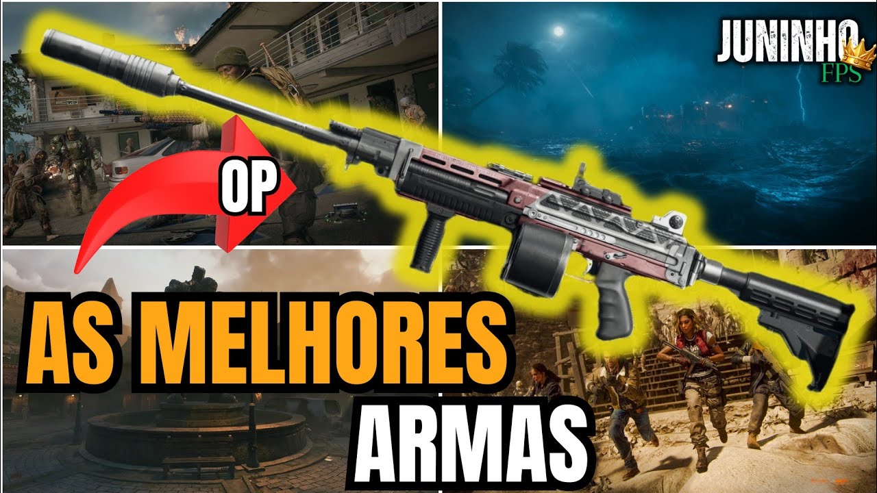 As Melhores ARMAS Para Cada MAPA e BOSS + DICAS | BO6 Zombies